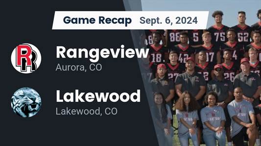 Football Recap: Rangeview's Losing Streak Snapped at Seven Games