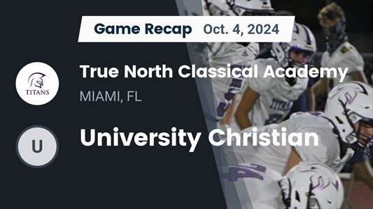 Football Game Preview: True North Classical Academy Titans vs. K