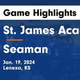Basketball Game Preview: St. James Academy Thunder vs. Blue Valley Northwest Huskies