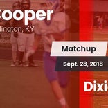 Football Game Recap: Cooper vs. Dixie Heights