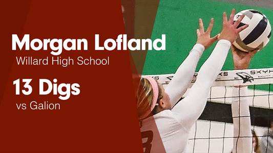 Morgan Lofland Game Report: vs Mohawk