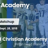 Football Game Recap: Northwood Academy vs. Hilton Head Christian
