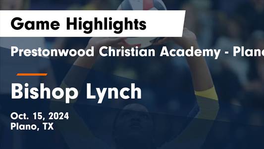 Volleyball Game Preview: Prestonwood Christian Lions vs. Ursuline Academy Bears