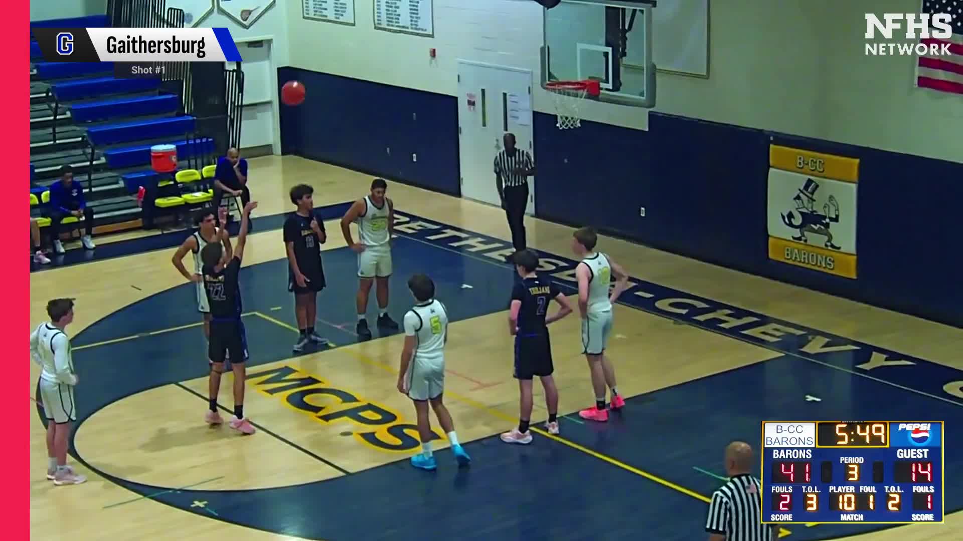 Basketball Recap: Bethesda-Chevy Chase Piles Up the Points Against Gaithersburg + How To Watch