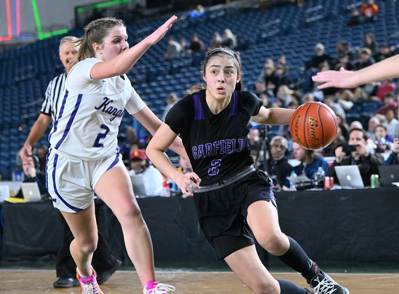 Garfield's Katie Fiso was the MVP of the 3A tournament and is the MaxPreps Washington Player of the Year. (Photo: Patrick Krohn)
