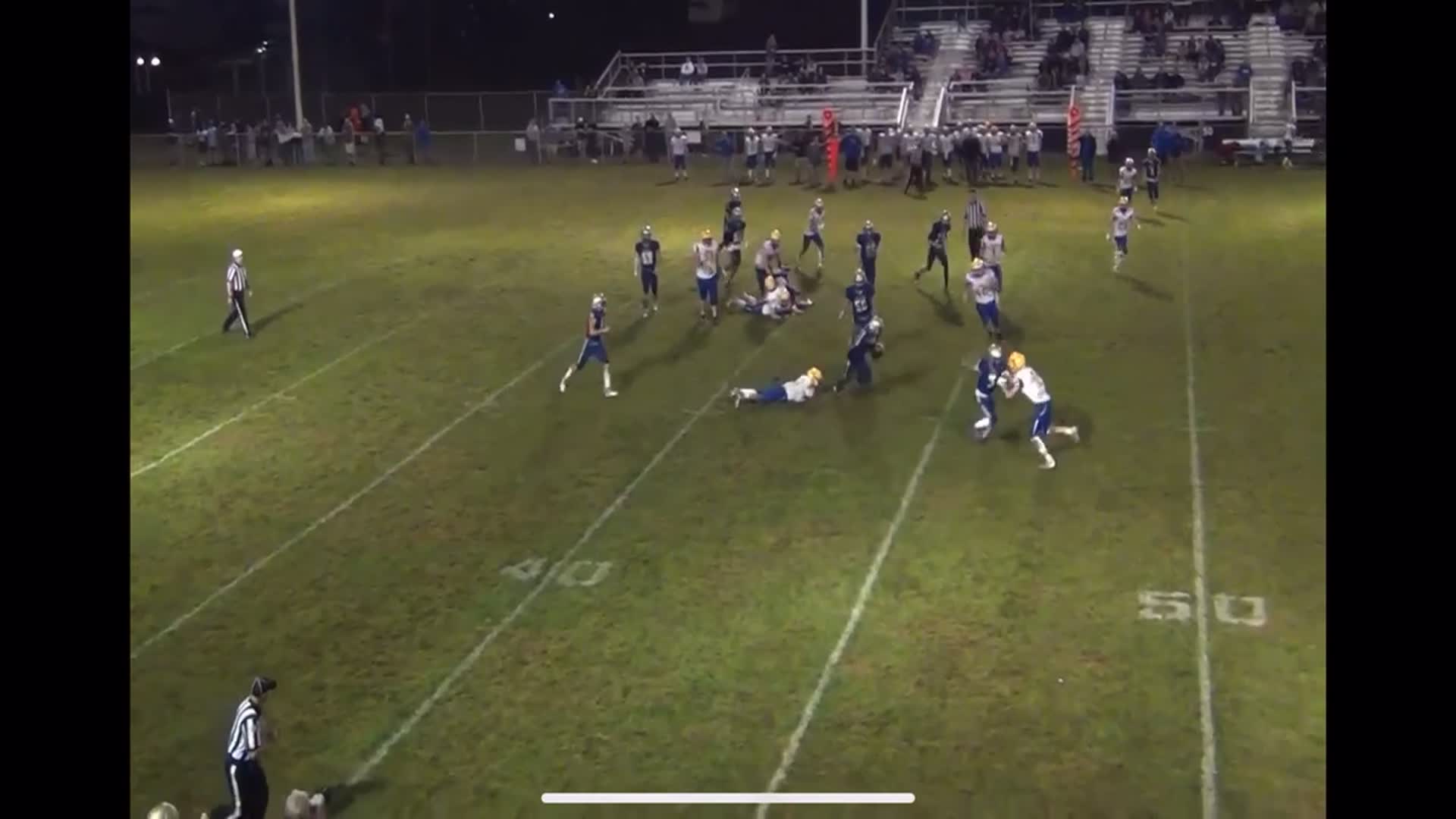 Nasir Collins Game Report: @ Berlin Brothersvalley