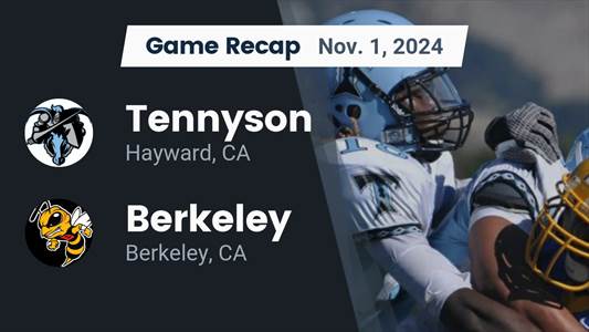 Football Recap: Idan Wade-Curiel Leads Berkeley to Victory over Tennyson