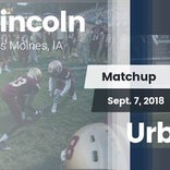 Football Game Recap: Urbandale vs. Lincoln