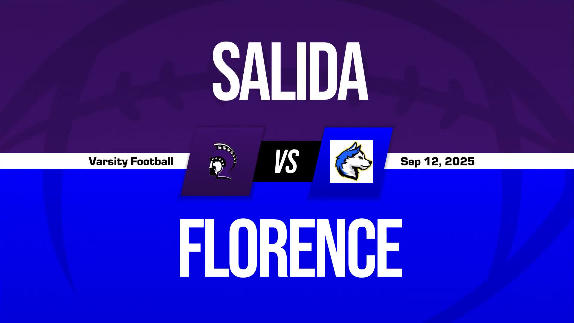 Football Game Preview: Florence Huskies vs. Woodland Park Panthers + How To Watch