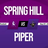 Football Recap: Spring Hill Piles Up the Points Against Harmon