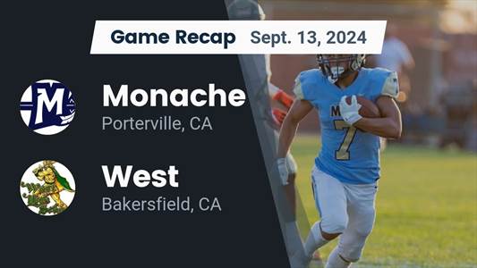 Football Recap: West Comes Up Short