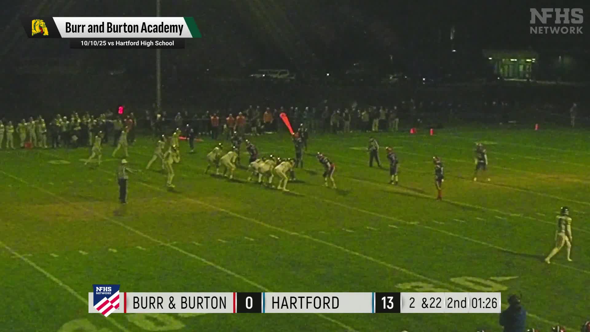Football Recap: Champlain Valley Union Falls Short Against Ranked Burr & Burton + How To Watch
