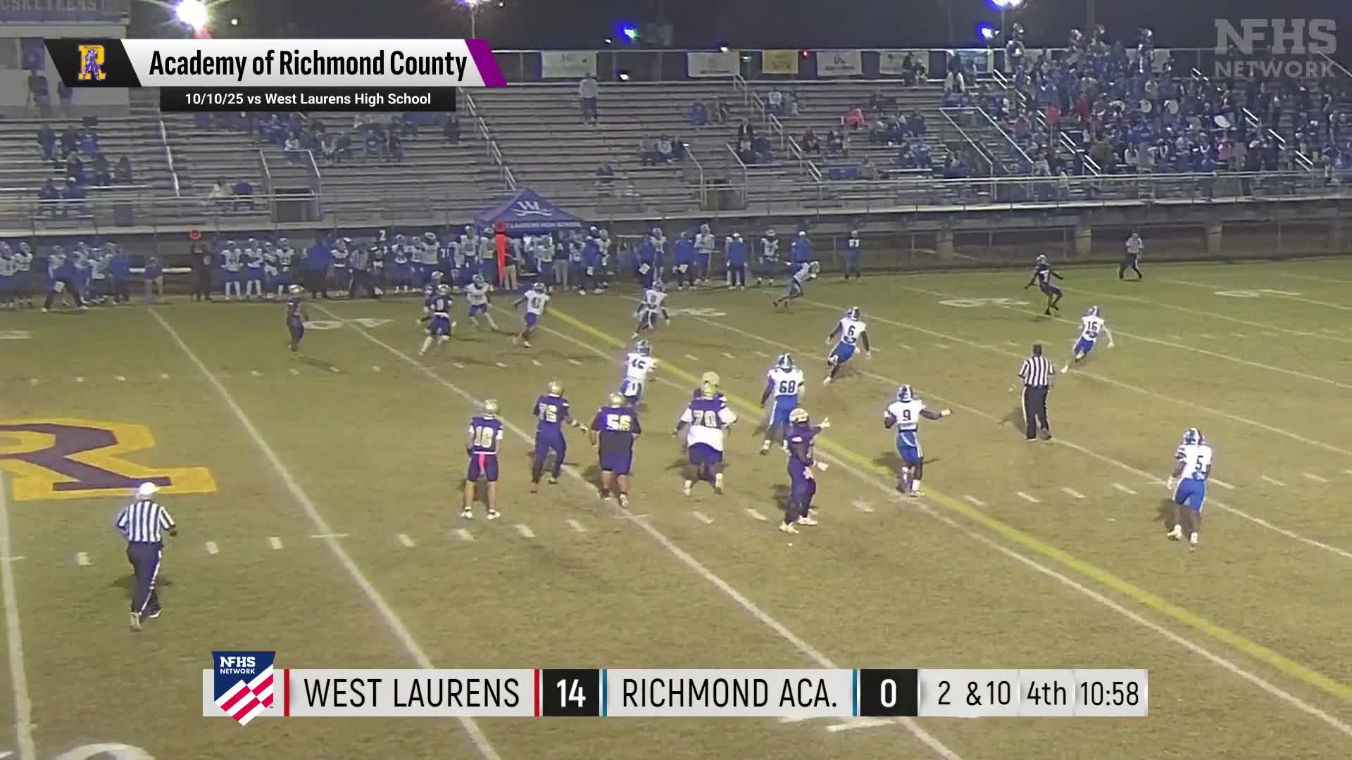 Football Recap: Dynamic Duo of  Carson Hand and  Mykheal Smith Lead Academy of Richmond County to Victory + How To Watch
