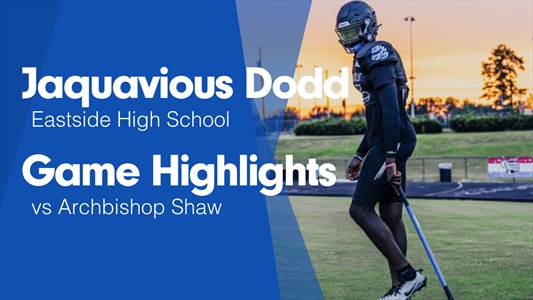 Jaquavious Dodd Game Report: vs Riverside