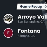 Football Game Preview: Arroyo Valley Hawks vs. Fontana Steelers