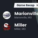 Football Game Recap: Miller Cardinals vs. Marionville Comets