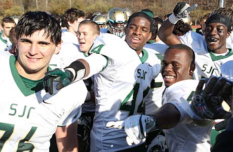 St. Joseph Regional blasted Delbarton to win its section title, and stays atop the Northeast rankings.