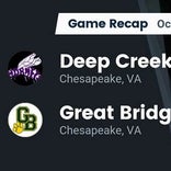Football Game Recap: Deep Creek Hornets vs. King&#39;s Fork Bulldogs