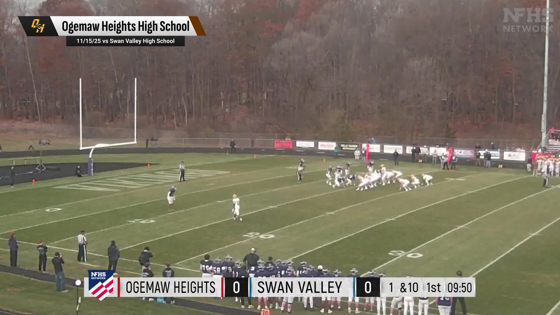 Football Recap: Ogemaw Heights Extends Home Winning Streak to Five + How To Watch