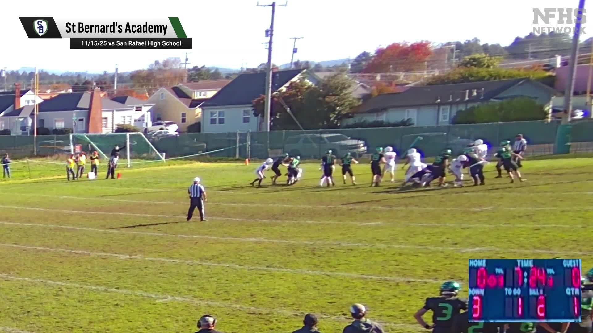 Football Recap: Fortuna Wins Going Away Against St. Bernard's