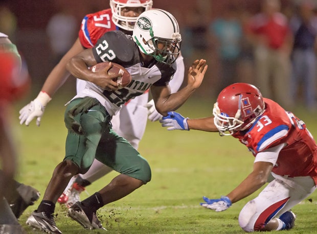 Central running back Joseph Yearby rushed for a pair of touchdown runs and he and Dalvin Cook proved they are one of the best running tandems in the country following a 50-21 win at Don Bosco Prep on Saturday.