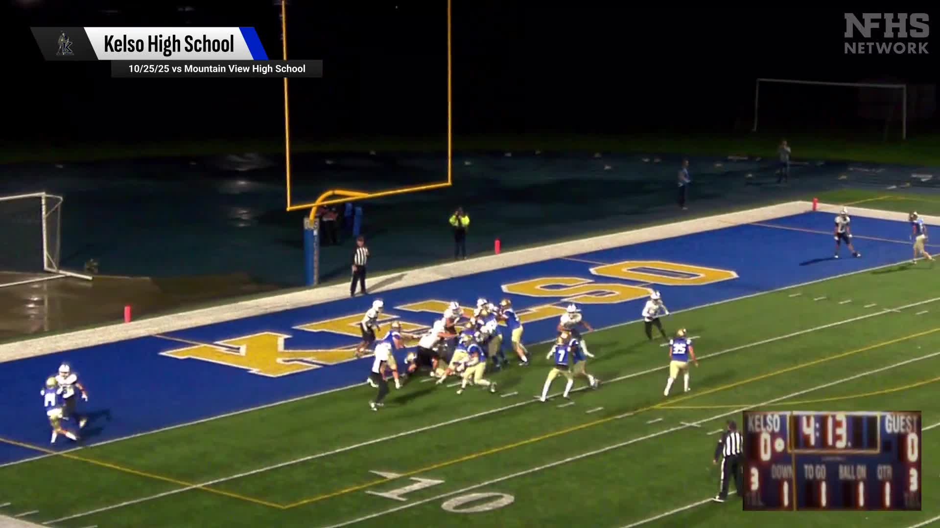 Football Recap: Kelso's  Win  on Friday Extends Winning Streak to Seven + How To Watch