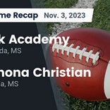 Football Game Recap: Winona Christian Stars vs. Kirk Academy Raiders