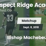 Football Game Recap: Prospect Ridge Academy vs. Bishop Machebeuf