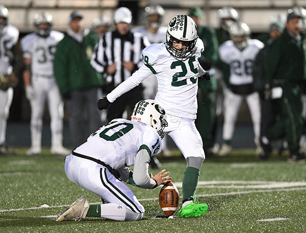 Canton Central Catholic faces Coldwater for the the third straight season in the D-V state final.