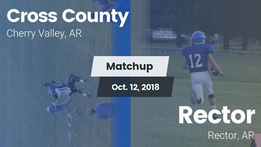 Football Game Recap: Rector vs. Cross County