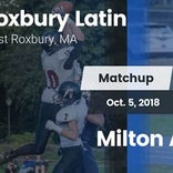 Football Game Recap: Milton Academy vs. Roxbury Latin