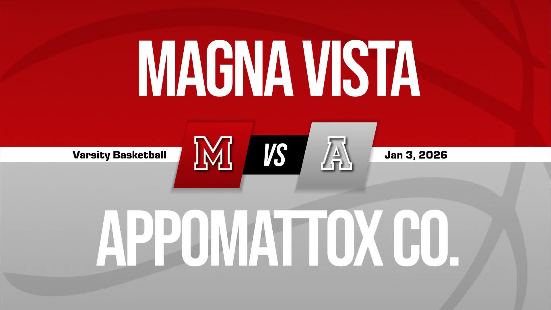 Basketball Recap: Appomattox County Drops Highest Score of Season Against Magna Vista + How To Watch