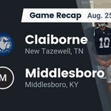 Football Game Preview: Claiborne vs. West Greene