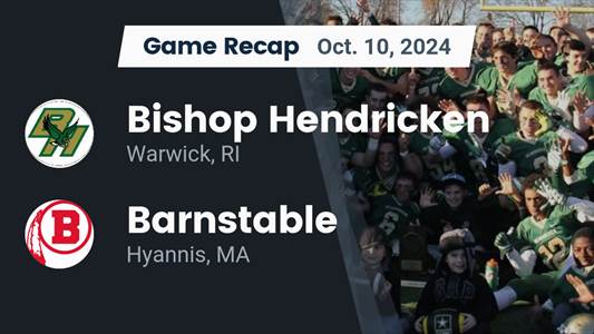 Football Recap: Bishop Hendricken Takes Down Ranked Central