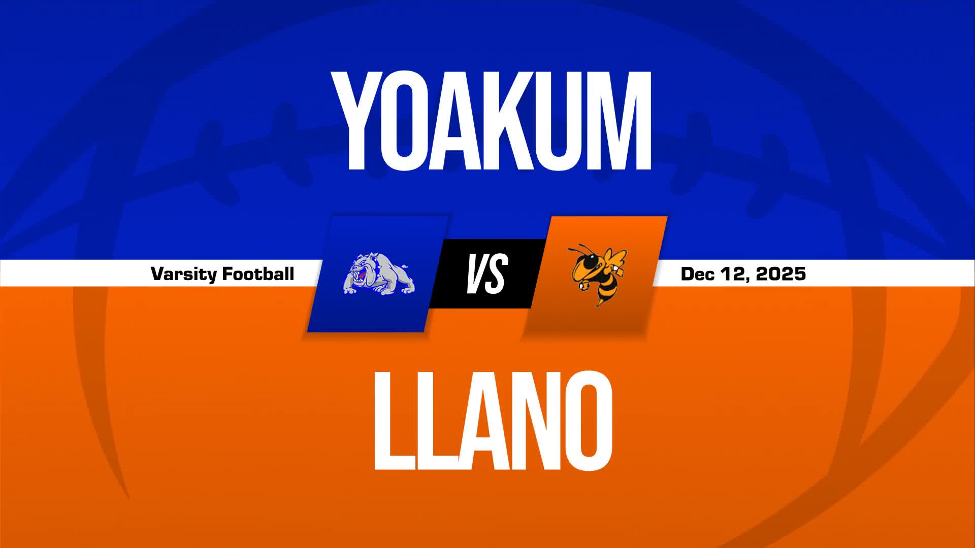 Football Game Preview: Yoakum Bulldogs vs. Grandview Zebras