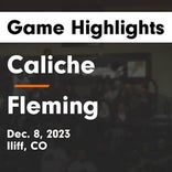 Basketball Game Recap: Fleming Wildcats vs. Weldon Valley Warriors