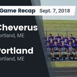 Football Game Recap: Bonny Eagle vs. Portland