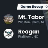 Football Game Recap: Reagan Raiders vs. Mount Tabor Spartans