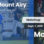 Football Game Recap: Mount Airy vs. Morehead
