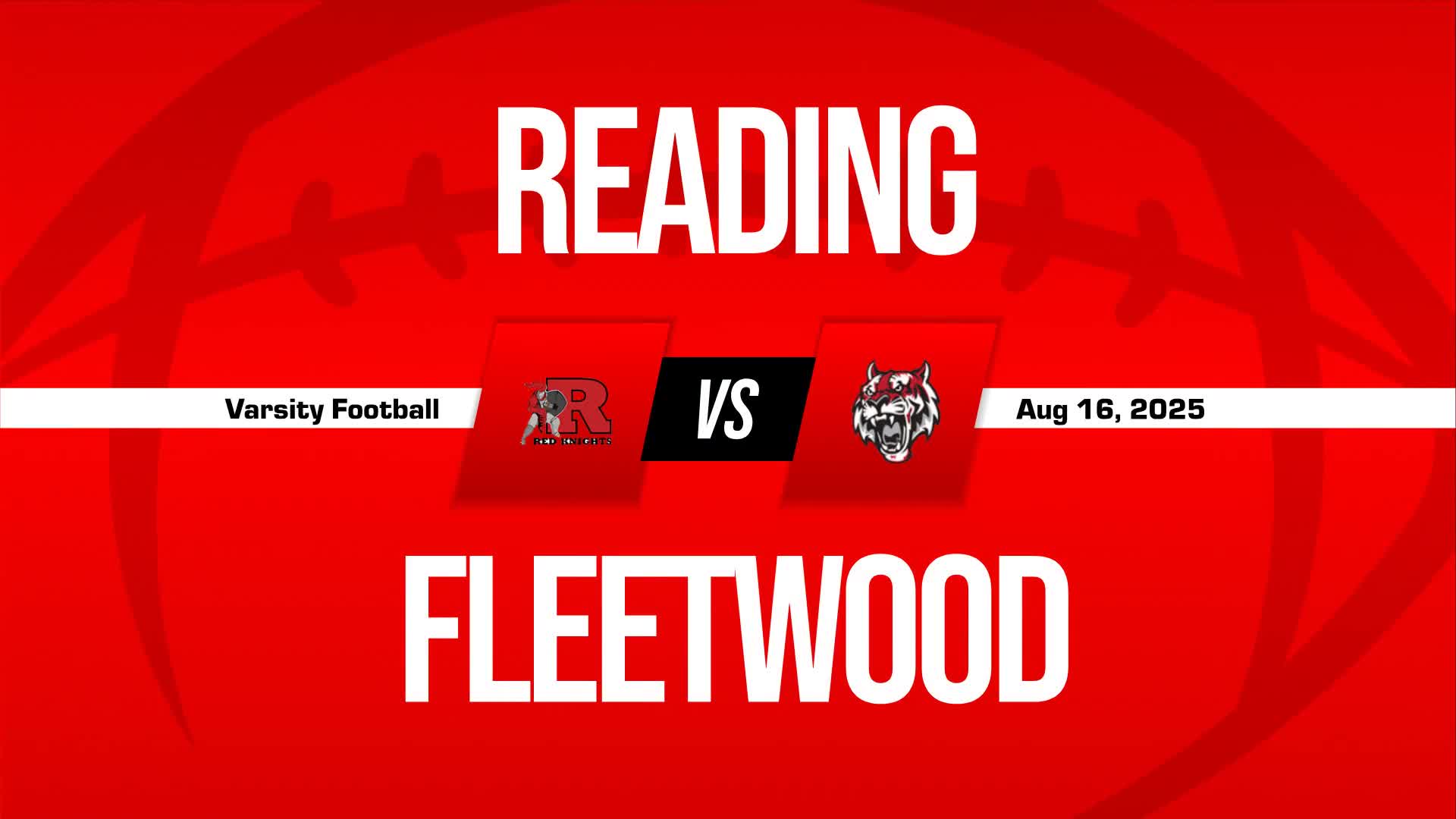 Football Game Preview: Reading Red KNights vs. Cedar Crest Falco