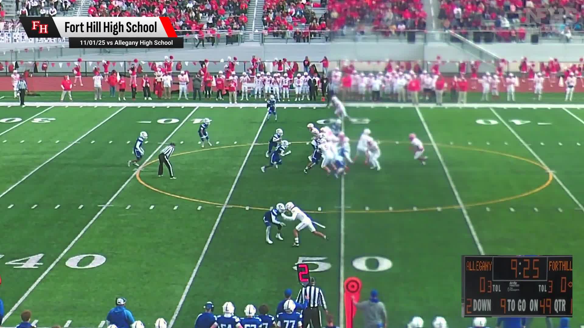 Football Recap: Northern Garrett Comes Up Short