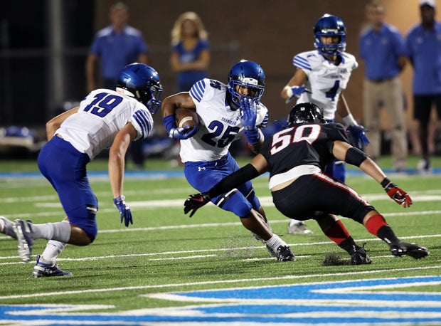 DeCarlos Brooks has rushed for 322 yards and six touchdowns in the early going. 