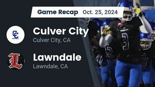 Football Recap: Culver City Piles Up the Points Against Lawndale