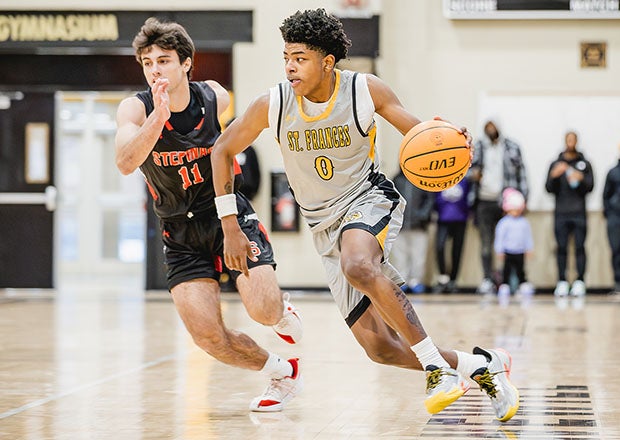 Terence Jones III finished with a game-high 23 points and knocked down three shots from long distance. (PHOTO: Kim Kravitz)