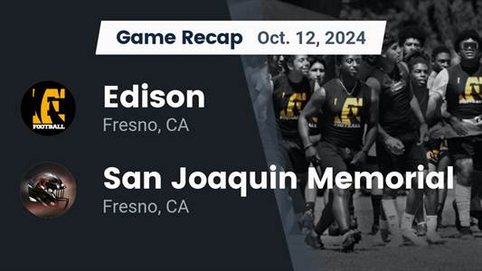 Football Recap: San Joaquin Memorial Piles Up the Points Against Edison