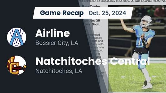 Football Recap: Natchitoches Central Comes Up Short Despite  Owen Smith's Strong Performance