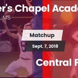 Football Game Recap: Central Private vs. Porter's Chapel Academy