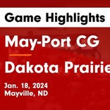 Basketball Game Recap: Mayville-Portland-Clifford-Galesburg Patriots vs. Larimore Polar Bears