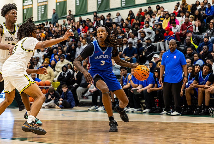 Southeast Missouri State signee Axton Perry had 15 points, six rebounds, four blocks and four steals for Bartlett in Tennessee's Class 4A state championship game. (FILE PHOTO: Wes Hale)