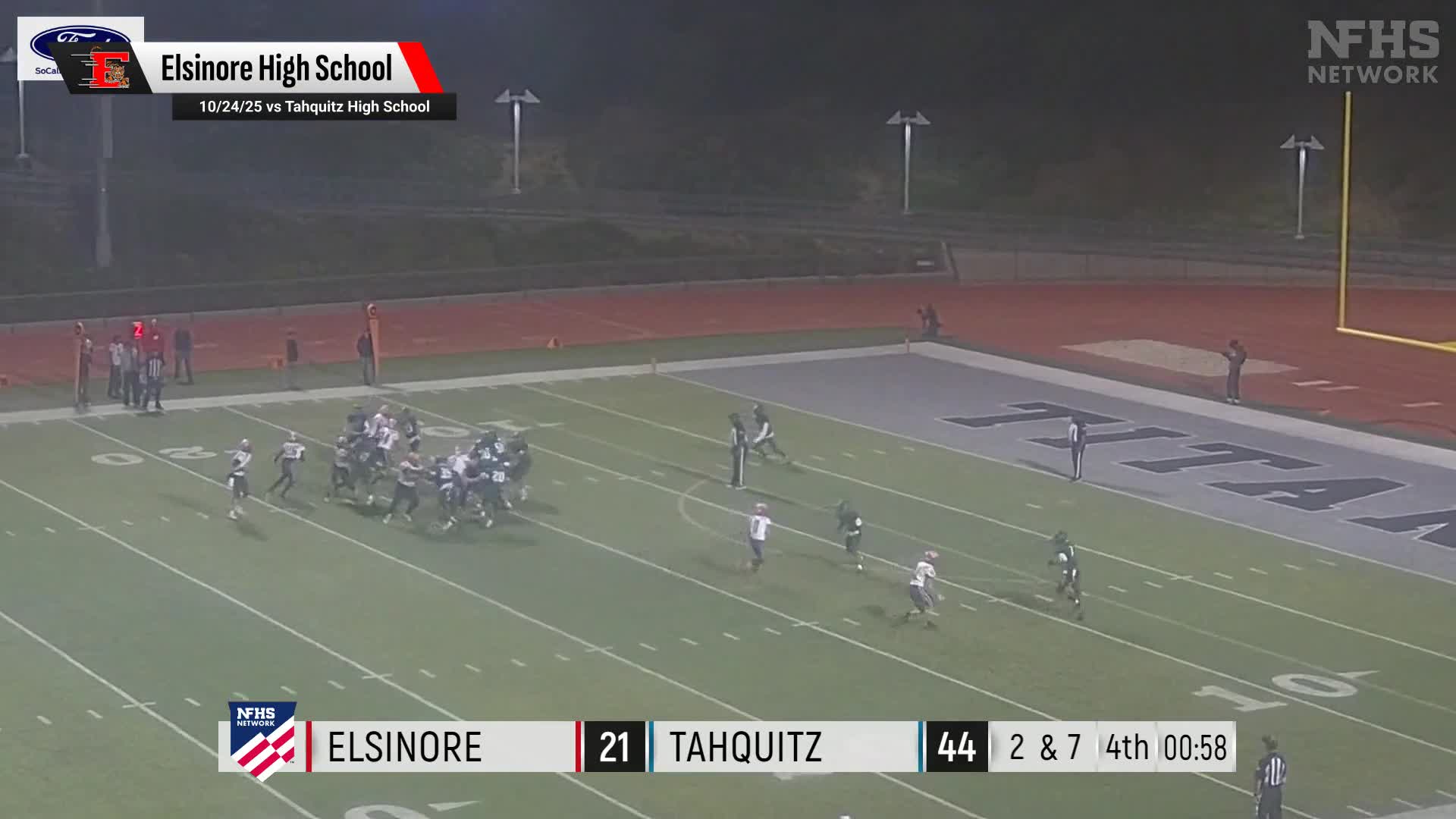 Football Recap: Ledgend Johnson's Big Game Can't Quite Lead Elsinore over Patriot + How To Watch